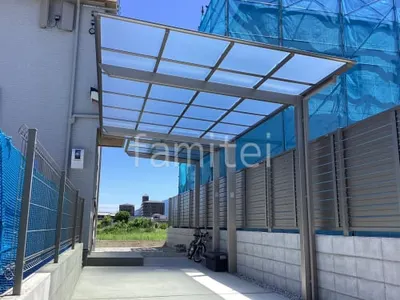 カーポート１台 （単棟） LIXIL ネスカＦ フラット屋根