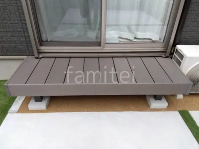 人工木デッキ  LIXIL 人工木 樹ら楽ステージ 