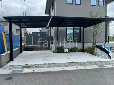カーポート１台 （単棟） LIXIL ネスカＦ フラット屋根