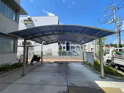 カーポート２台(ワイド) ツイン YKKAP アリュース アール屋根