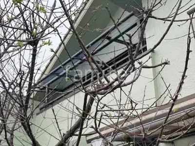 ２階ベランダ屋根  LIXIL スピーネR アール屋根 スタンダード 壁付