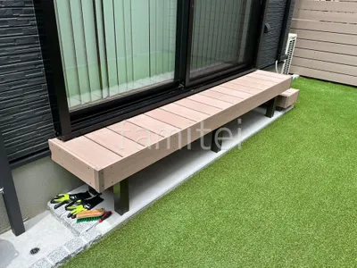 人工木デッキ  LIXIL 人工木 樹ら楽ステージ 