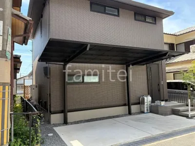カーポート１台 （単棟） LIXIL ネスカＦ フラット屋根
