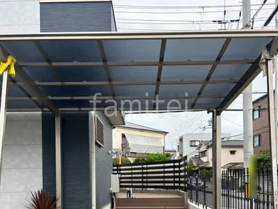本体色 シャイングレー 屋根色 ブルーマットS（熱線遮断）