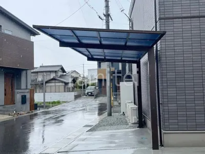 カーポート１台 （単棟） YKKAP エフルージュ FIRST フラット屋根