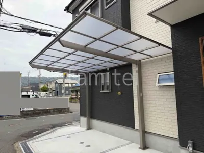カーポート１台 （単棟） LIXIL ネスカF 変形地対応 フラット屋根