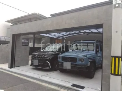 新築ハイクラス クローズ外構