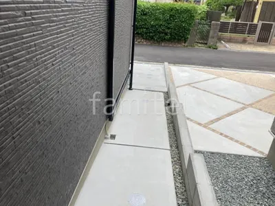 犬走り 土間コンクリート