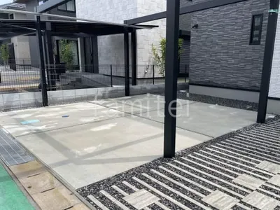 駐車場ガレージ床 土間コンクリート 伸縮目地