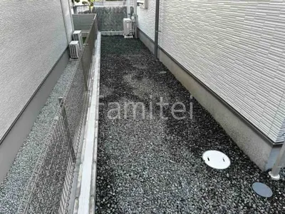 境界塀 CBブロック積