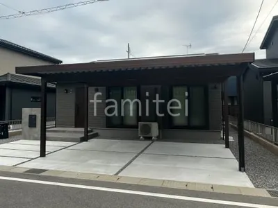 駐車場ガレージ床 土間コンクリート バラス目地