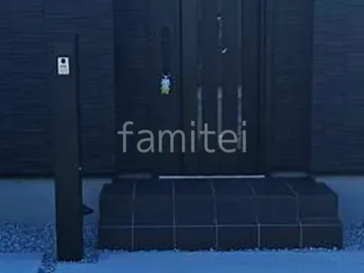 宅配ボックス門柱 LIXIL FT 宅配ボックス付き