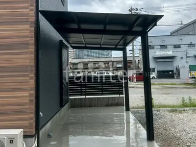 カーポート１台 （単棟） LIXIL ネスカＦ フラット屋根