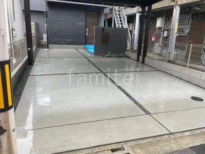 駐車場ガレージ床 土間コンクリート