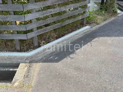 化粧ブロック積 ユニソン シャモテイ 既存枕木撤去