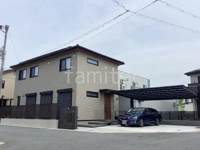 リフォームシンプル セミクローズ外構