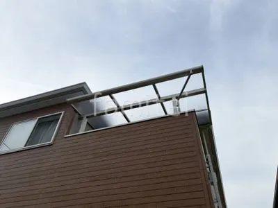 ２階ベランダ屋根  YKKAP ソラリアF フラット屋根 スタンダード 壁付