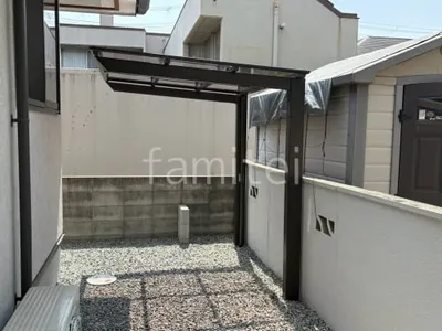 サイクルポート 自転車バイク屋根 LIXIL ネスカF ミニ フラット屋根