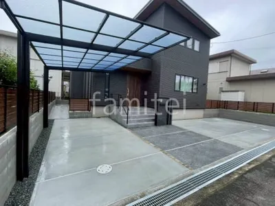 カーポート１台 （単棟） LIXIL ネスカＦ フラット屋根