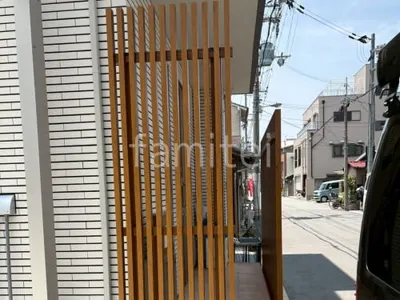 目隠しフェンス塀 タカショー 千本格子足付ユニット
