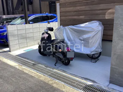 玄関アプローチ 土間コンクリート