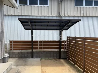 サイクルポート 自転車バイク屋根 LIXIL ネスカR ミニ アール屋根