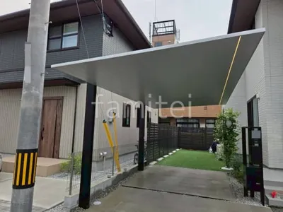 カーポート１台 （単棟） LIXIL カーポートSC フラット屋根 吊り下げ屋根