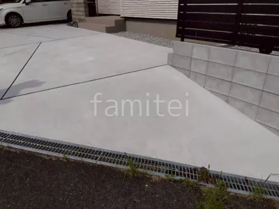 駐車場ガレージ床 土間コンクリート