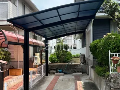 カーポート１台 （単棟） LIXIL ネスカＲ アール屋根