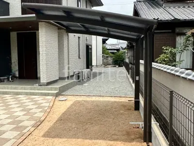 サイクルポート 自転車バイク屋根 LIXIL ネスカR ミニ アール屋根