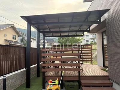 カーポート１台 （単棟） 三協アルミ ニューマイリッシュ フラット屋根
