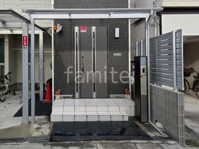 １階テラス屋根 （雨除け） YKKAP ソラリアF フラット屋根 スタンダード 壁付