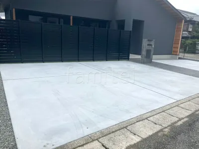 駐車場ガレージ床 土間コンクリート 伸縮目地