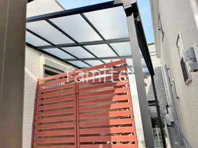 １階テラス屋根 （雨除け） LIXIL スピーネF フラット屋根 スタンダード 壁付