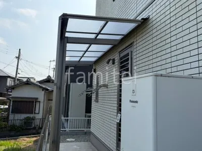 １階テラス屋根 （雨除け） LIXIL 独立式フーゴFテラス フラット屋根 独立式 スタンダード