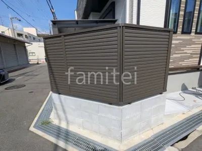 アルミ形材 フェンス LIXIL AB YL3型 横ルーバー3 目隠し