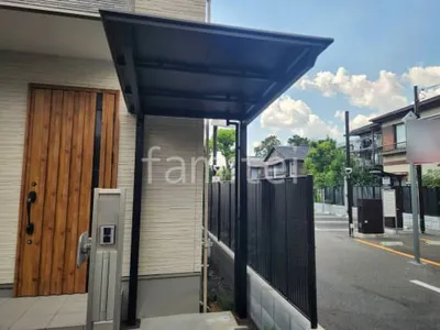 サイクルポート 自転車バイク屋根 LIXIL ネスカF ミニ フラット屋根