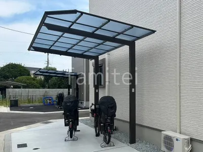 カーポート１台 （単棟） LIXIL ネスカＦ フラット屋根