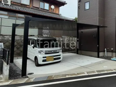 カーポート２台(ワイド) ツイン LIXIL カーポートSC フラット屋根 吊り下げ屋根