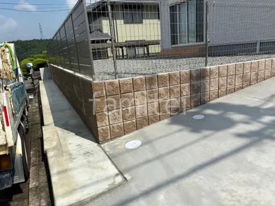 土留め 化粧ブロック ユニソン シャモティ