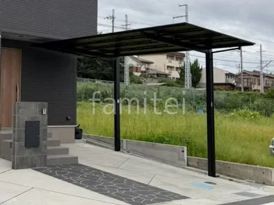 カーポート１台 （単棟） LIXIL ネスカＦ フラット屋根