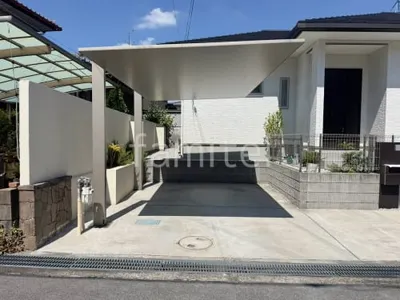 カーポート１台 （単棟） LIXIL カーポートSC フラット屋根 吊り下げ屋根