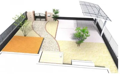 ウッドデッキ別途