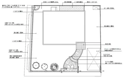 平面図　表札施主支給