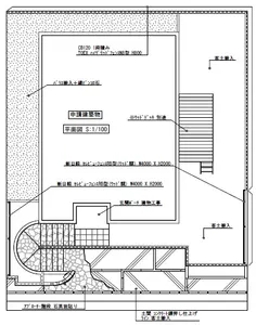 平面図　表札施主支給