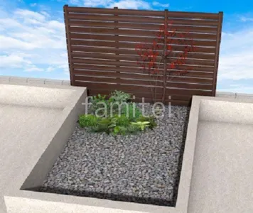 目隠しフェンス塀