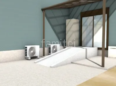 お庭へスロープ設置リフォーム