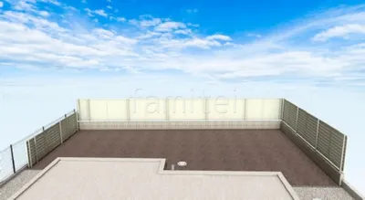 目隠しフェンス塀