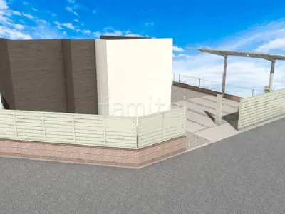 シンプルかつ機能的なリフォームフェンス工事