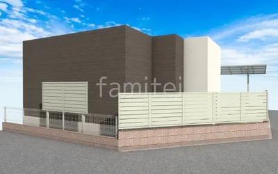 目隠しフェンス塀